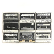 Lot 9 High Bias Cassette Tapes - TDK SA90, SA-C90, Maxell XL II 100 - Preowned