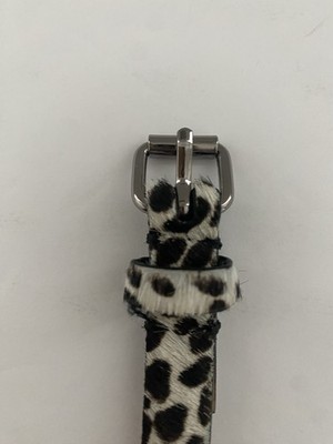 ANN TAYLOR VINTAGE Leopard Print Belt with Black Leather Trim Ann Taylor Women main image 4