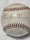 Official 1948 CHICAGO CUBS stamped AUTOGRAPH BASEBALL 78 YEAR OLD BALL — photo 4