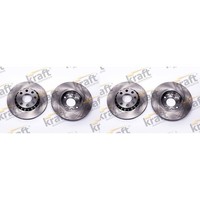 2X Kraft Bremsscheiben 256Mm BelÜFtet Vorne Passend FüR Opel Astra Corsa Tigra V