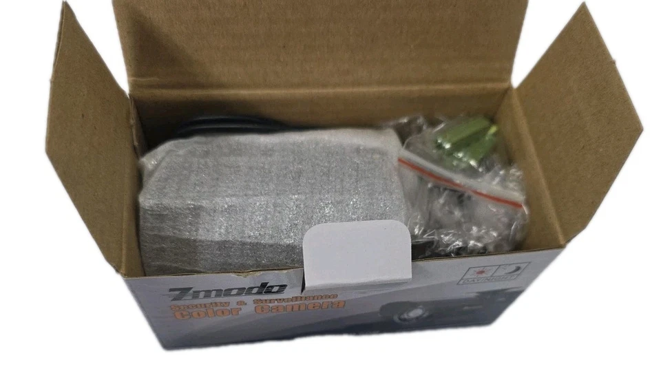 NEW WIRED ZMODO COLOR SURVEILLANCE CAMERA, NTSC MODEL TI-051 DC 12V - Image 3 of 4