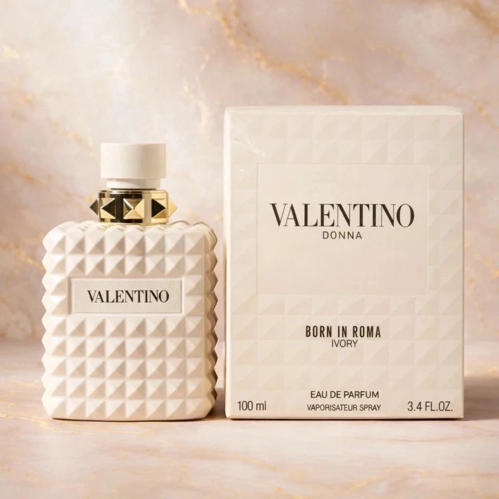 VALENTINO DONNA BORN IN ROMA IVORY EAU DE PARFUM SPRAY WOMEN 3.4