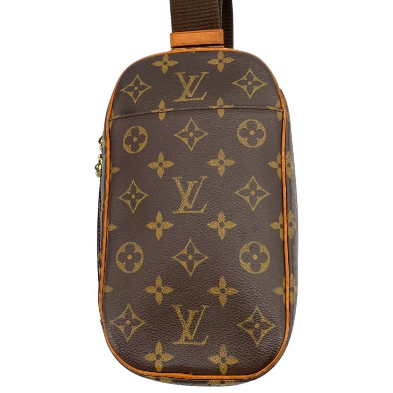 LOUIS VUITTON Pochette Gange M51870 Brown Crossbody Bag 3378