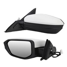 Driver Side Mirror for 2016-2021 Honda Civic Power Left-5pins-With Heated White