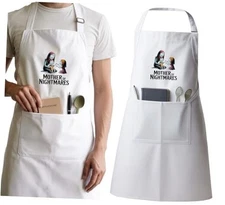Halloween Apron for Women, Mother of Nightmares, Cooking Kitchen BBQ Chef 