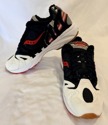 Saucony Grid Azura 2000 - Black Red - Men s Size 7.5 - S70510-1 - New - With Box