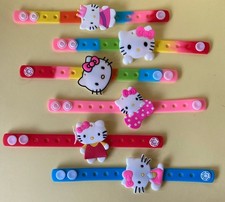 Croc Charm Shoe Cute Girl Kuromi Hello Kitty Jibbitz Charms Bracelet Lot Of 6