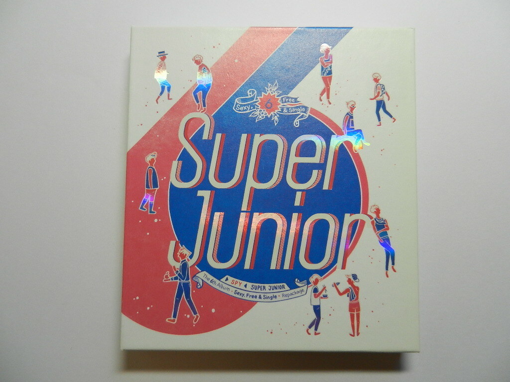 CD Super Junior SPY The 6th Album Sexy, Free & Single +