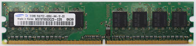 Samsung M378T6553CZ3-CD5 RAM 512 MB DDR2 Arbeitsspeicher 240-pin 1Rx8 PC2-4200U