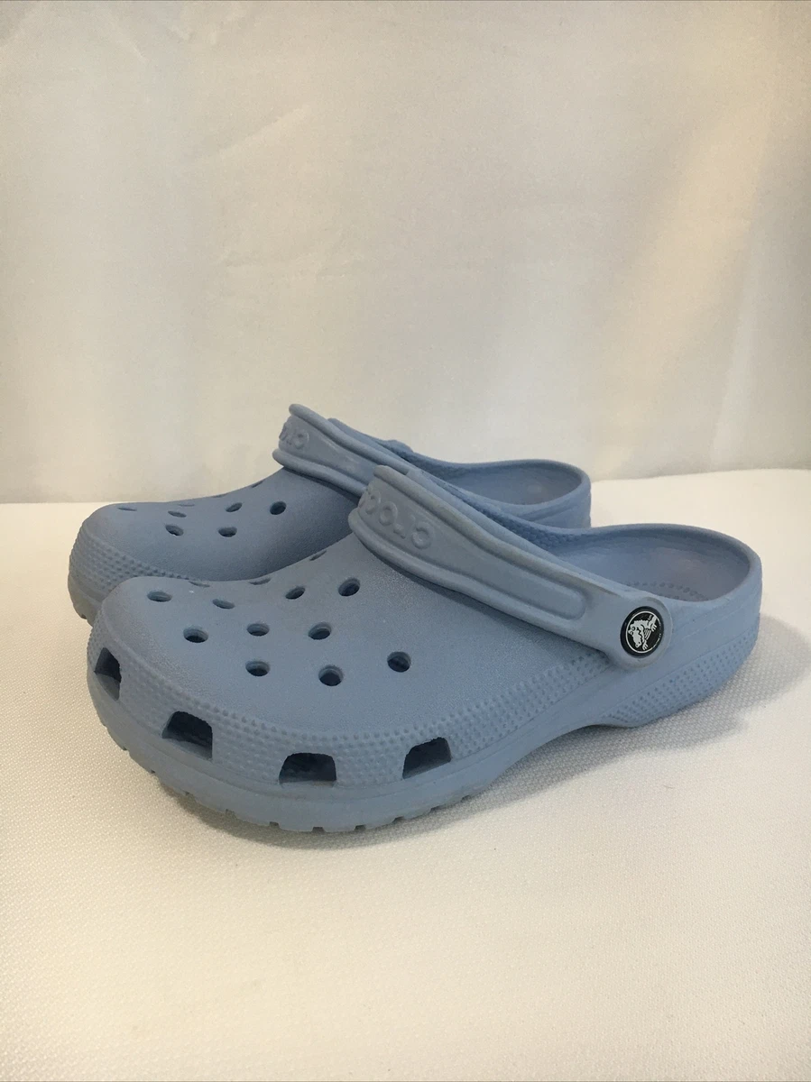 NICE Crocs Men s Women s Classic Clog Comfort Slip On Light Blue W