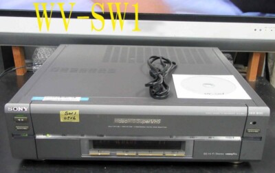 SONY WV-SW1 Hi8 8mm VHS VCR W Video Deck high efficiency Perfect operation+++