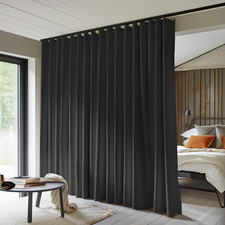 Room Divider Curtains Total Blackout Privacy Curtain Panel Room Thermal Insulate