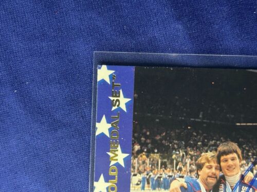 #15 Steve Janaszak signiert 1995 Signature Rookies Miracle on Ice 1980 Goldmedaille - Bild 2 von 11