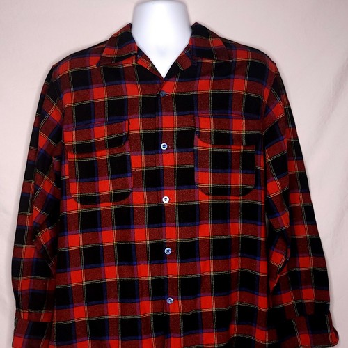 Vintage 1950s Levis Wool Shirt Size 