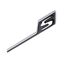 AMG S Badge for A43 A45 CLA43 CLA45 C45 C63 E45 E53 E63 S63 GLA GLC GLE