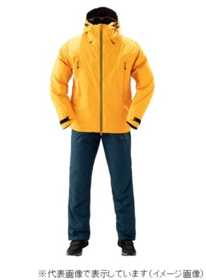Daiwa DW-33009 Rain max winter suit Mustard L From Stylish anglers Japan