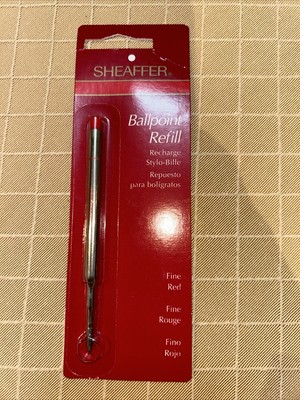 Sheaffer Ballpoint Refill Fine Point Red New Sealed Vintage 