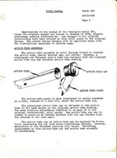 10) REMINGTON FIELD SERVICE MANUAL MODEL 760 PHOTOCOPIE DE PAGES (48)