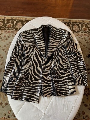 Rare Runway Mens Machine Gun Kelly Dolce & Gabbana Sequin Tuxedo/Jacket MSRP 5K
