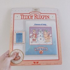 ITALIAN Teddy Ruxpin Tape  Book - Winter Adventure