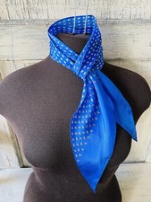 Liz Claiborne is that you  Tiny Paisley Prints 100 Silk Bias Cut Scarf