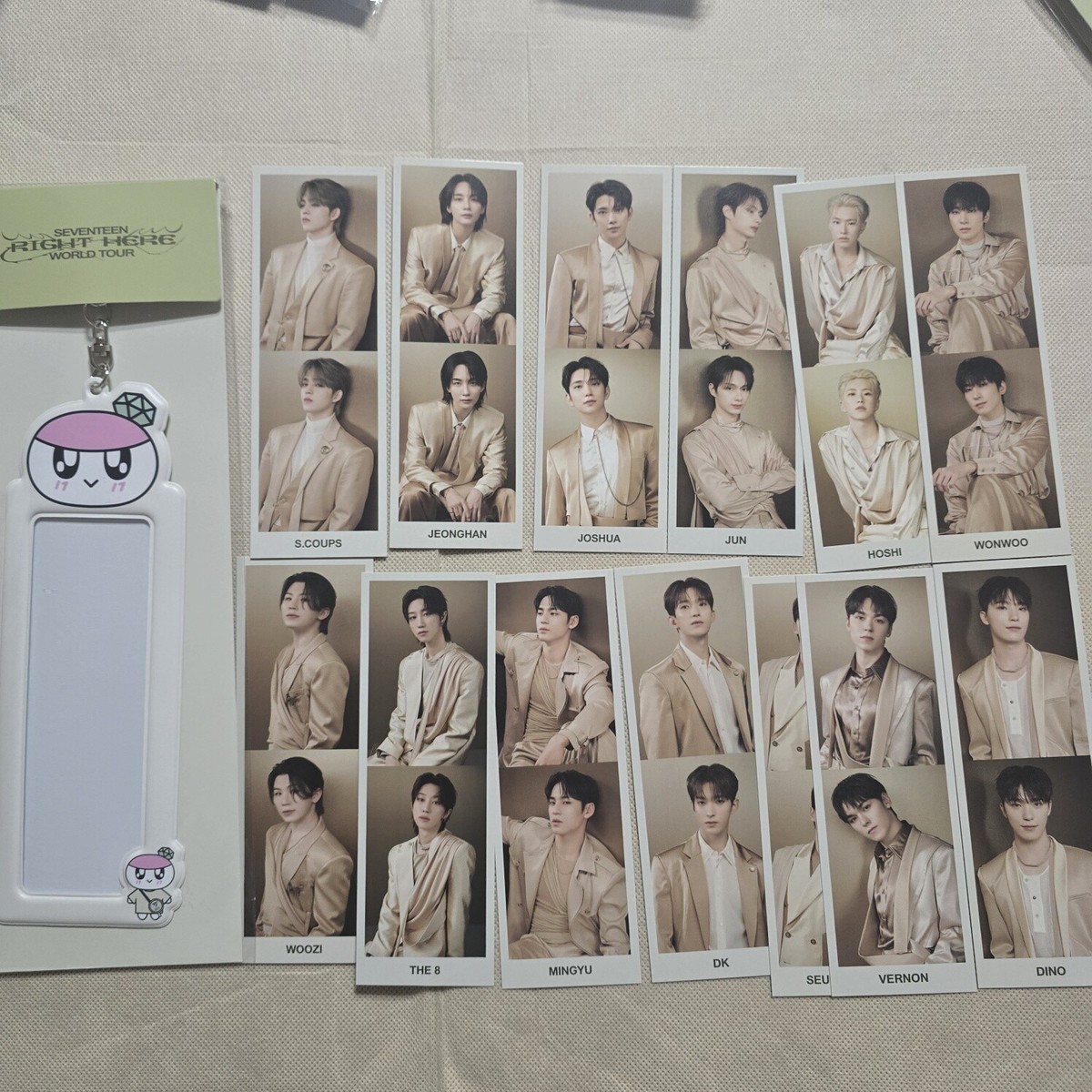 SEVENTEEN [RIGHT HERE] WORLD TOUR POP-UP MD 2CU PHOTO & BONGBONGEE