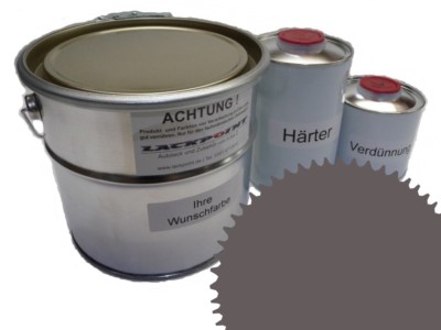 1 Liter Set 2K Autolack RAL 7039 Quarzgrau Acryl Glänzend Lackpoint !
