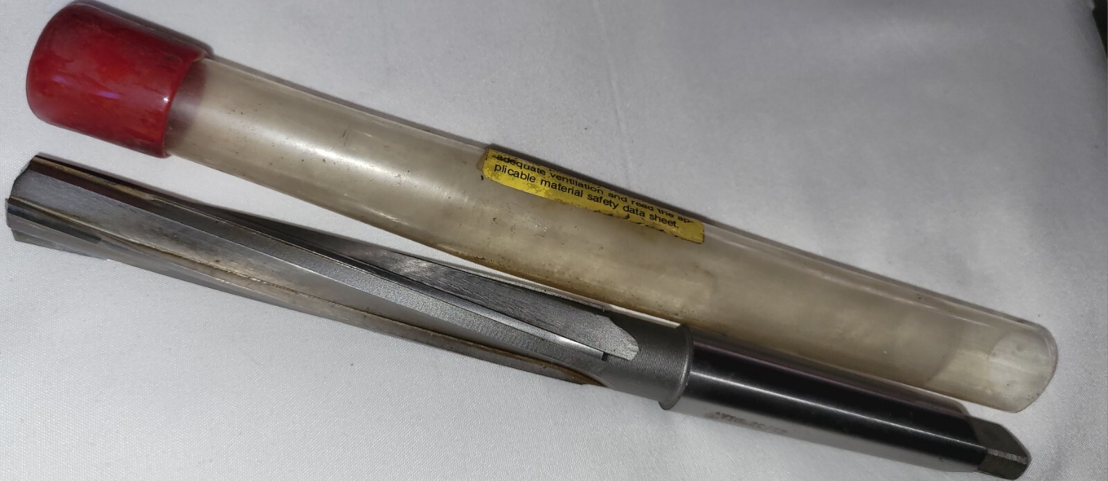 21/32" Carbide Tipped Chucking Reamer 4 Flute MT2 Taper Shank HSS RH