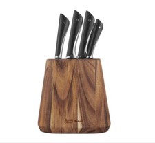 Messerset mit Messerblock 7 tlg Jamie Oliver Messerset Küchenmesser Tefal