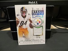 National Treasures Steel Curtain Worn Jersey Steelers Antonio Brown 10/49  2015