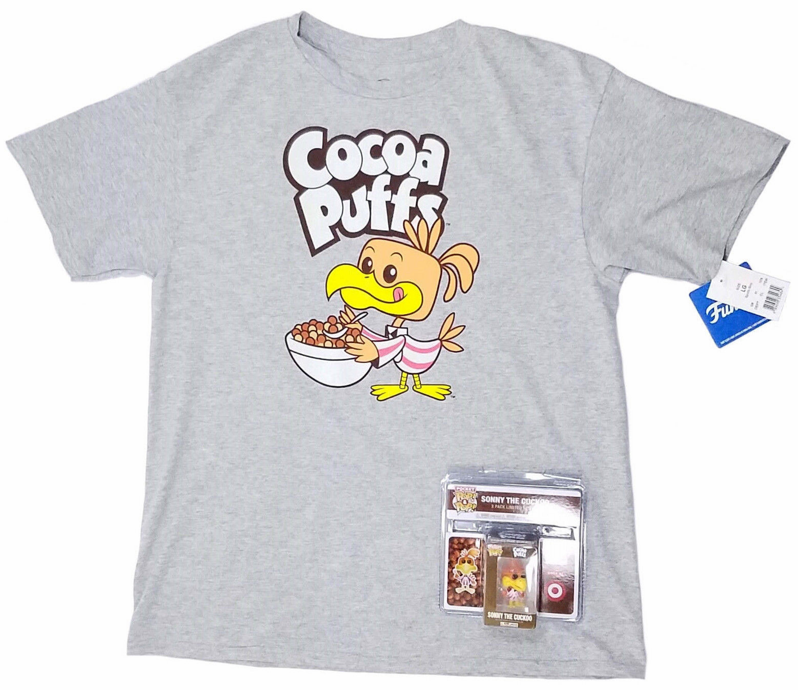 Funko Pop Tees Ad Icon Cocoa Puffs Boys T Shirt Target Exclusive Sz
