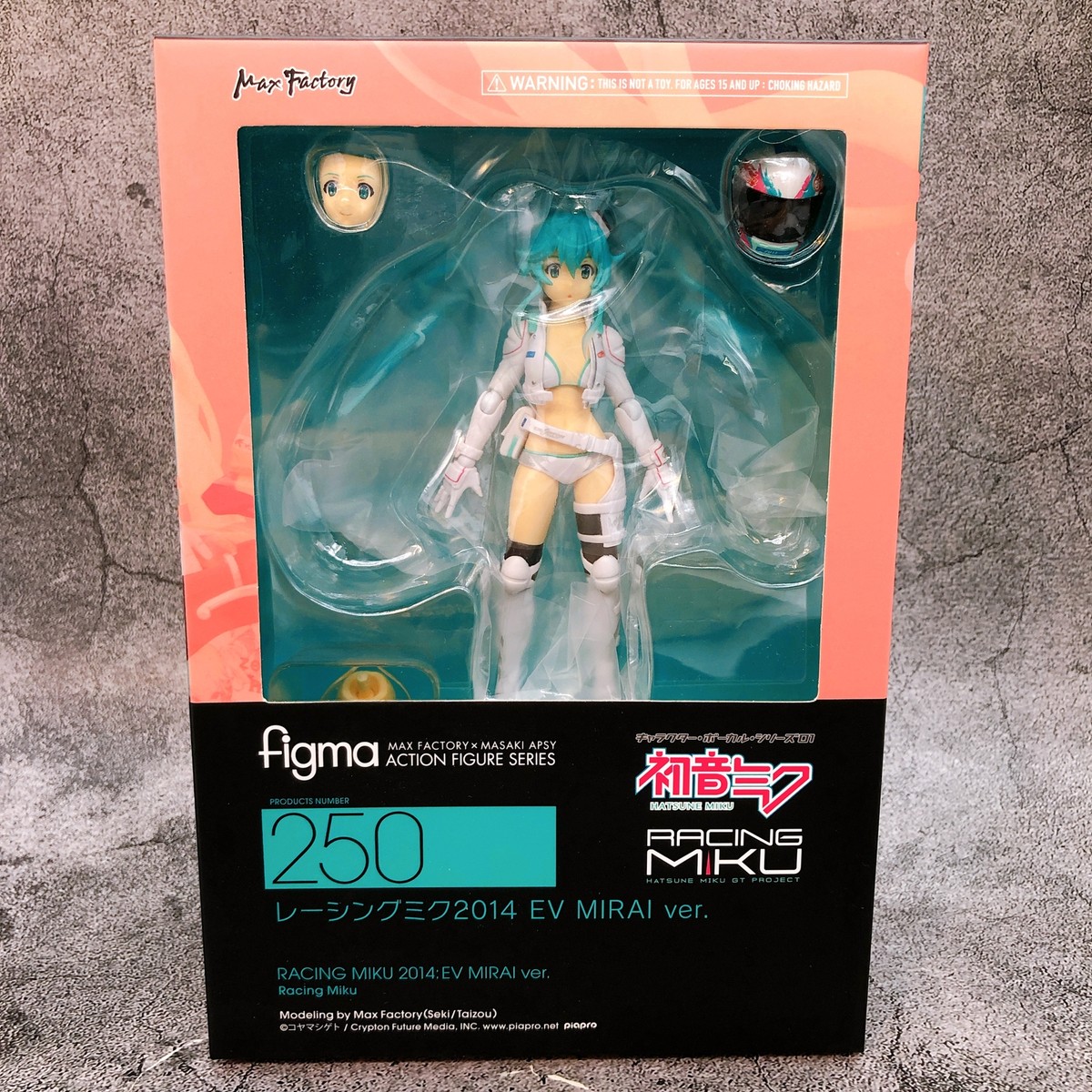 【海外限定】 2014 Miku Racing Hatsune EV Factory Max 250 Figma ver. MIRAI 初音ミク