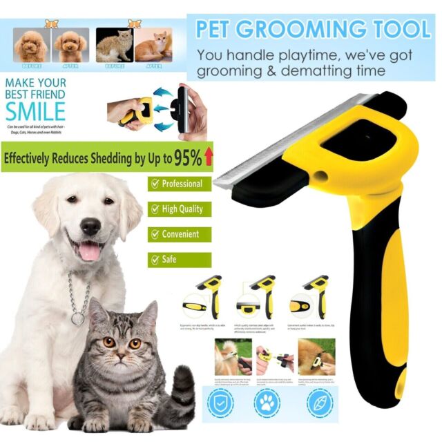 Deshedding Tool & Pet Grooming Brush for Dog Cat/Horses with Short to Long Hair GU10811 Deshedding Tool & Pet Grooming Brush for Dog Cat/Horses with Short to Long Hair GU10811