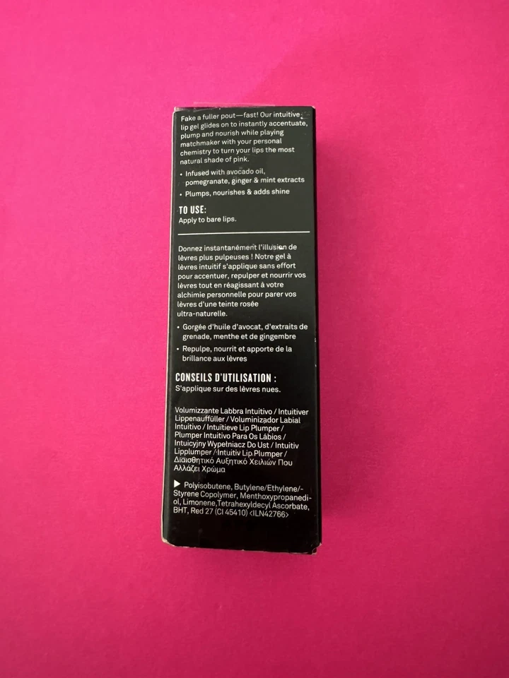 Smashbox O-PLUMP 直观丰盈唇膏 带 Goji Berry C 复合物 0.34 盎司 罕见! — 第 3/4 张图片