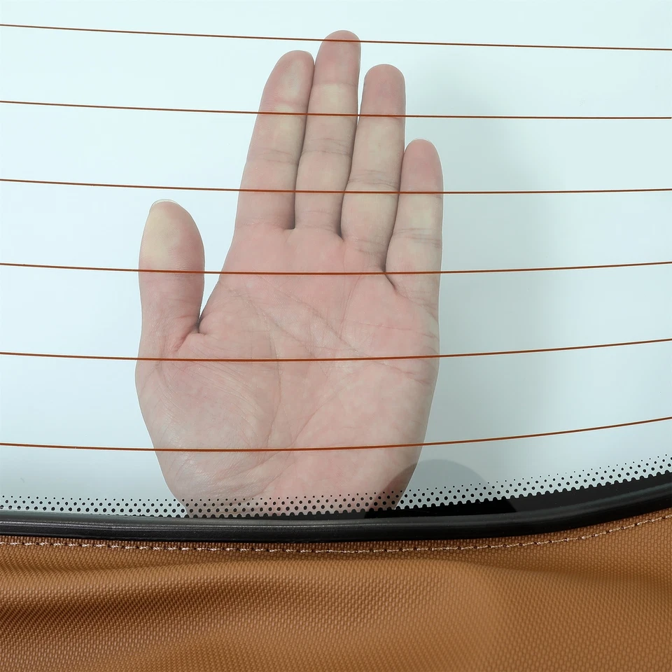 Convertible techo blando con ventana de vidrio térmico bronceado para Volkswagen Beetle 2003-2010 Foto 2 de 4