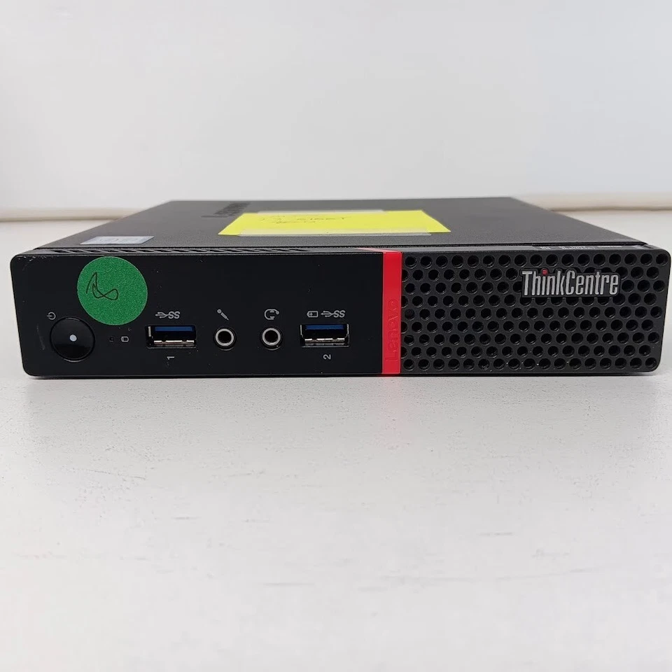 Lenovo M700 ThinkCentre Intel Core i3-6100T 3.20 GHz 8GB Tiny Desktop w/PS - Image 2 of 4
