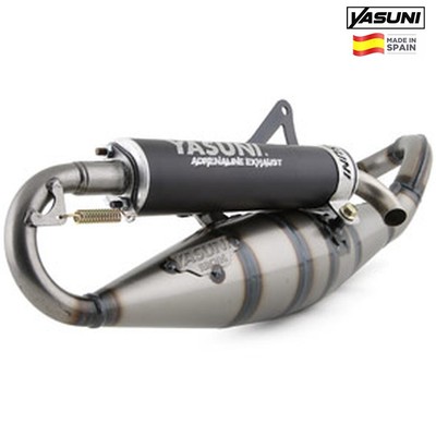 Pot D'échappement Yasuni TUB030 - Compatible Peugeot Buxy 50 (1993-1997) Et Buxy 50 RS (1995-1997)
