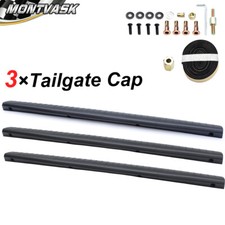 3pcs Tailgate Cover Cap Molding Panel Fit For 02-08 Dodge Ram 1500 2500 3500 New