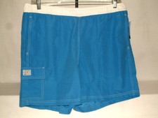  4468 MESH LINED SWIM SHORTS/TRUNKS FROM CHAPS, POCKETS, SZ XL 6" INSEAM NWT