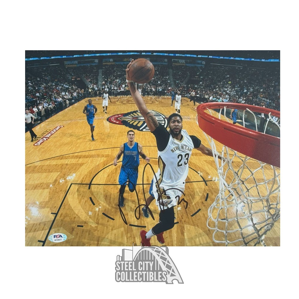 Anthony Davis Autographed Signed New Orleans Pelicans 11x14 Basketball Photo - PSA/DNA 