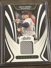 2022 Panini Absolute Retail Threads Green #TR-WA Willy Adames 058/199