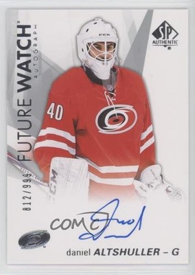 2016 SP Authentic Future Watch /999 Daniel Altshuller #144 Rookie Auto RC 19ed