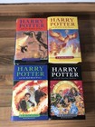 4 x First Edition Harry Potter Books Hardback Numbers 4,5,6 and 7