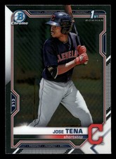 2021 Bowman 1st Edition #BFE-128 Jose Tena