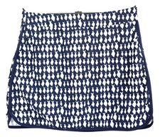 VINEYARD VINES PERFORMANCE Women's Mini Skirt Skort Golf Geometric Fish Navy 10