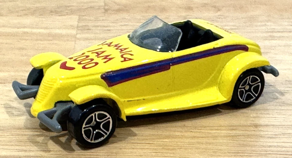 Caja de cerillas Jamaica Jam 2000 LE Plymouth Prowler Colorcomp de colección rara difícil de encontrar Foto 3 de 4