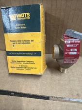 WATTS M7 Relief Valve 1/2"-MNPT FNPT Bronze 175psi Automatic Thermal 15000BTU/HR