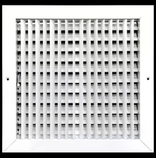 24"x24"Adjustable AIR Supply Diffuser-HVAC Vent Cover Sidewall or Ceiling-Grille