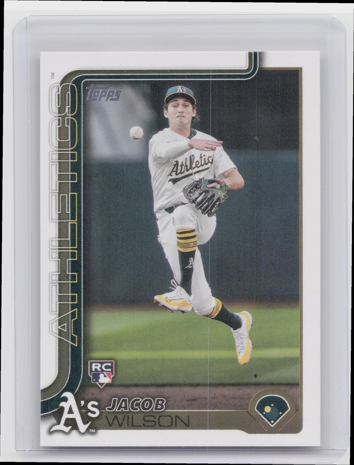 2025 Topps Jacob Wilson RC #314 Athletics