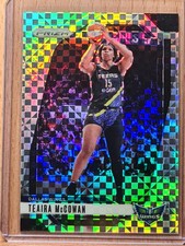 Teaira McCown #105 2024 Prizm WNBA Checker Prizm Case Hit Wings W0142A